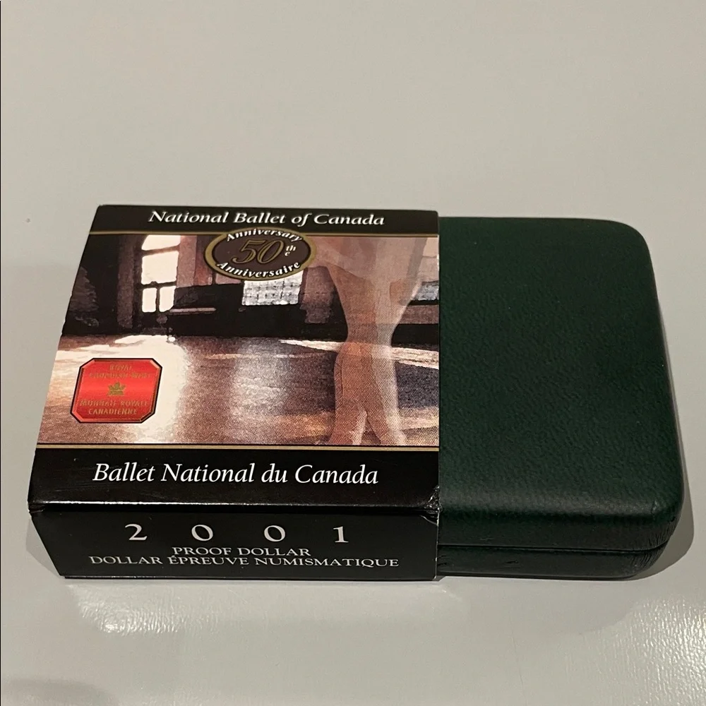 RCM 2001 PROOF Silver Coin – National Ballet of Canada 50th Anniversary -Frosted - Picture 5 of 6
